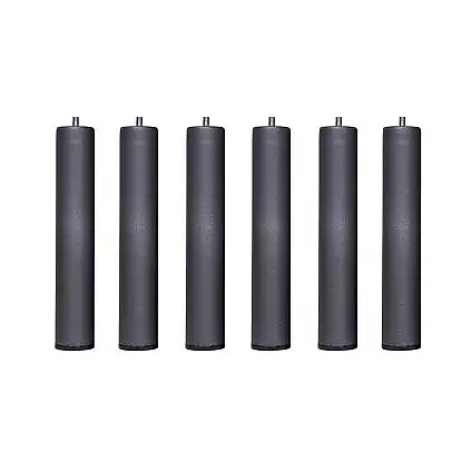 JUEGO DE 6 PATAS CILINDRICAS SOMIER O BASE